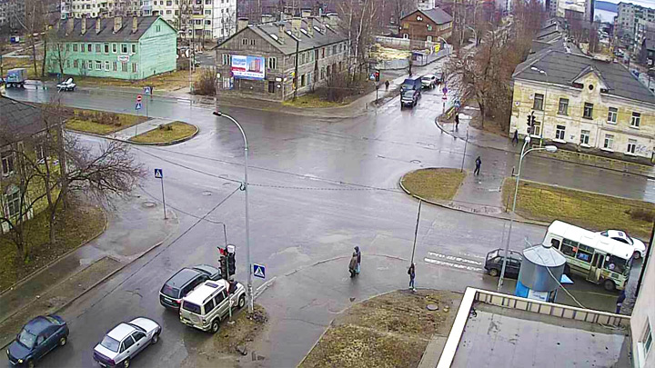Перекрёсток Октябрьский - Мурманская
